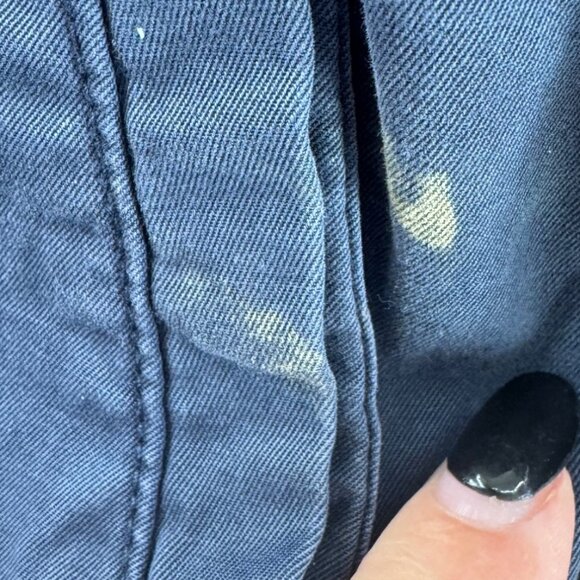 Pendleton Jacket Women  Denim Long Sleeve Collared Pockets Blue Gray Size M - Picture 9 of 9